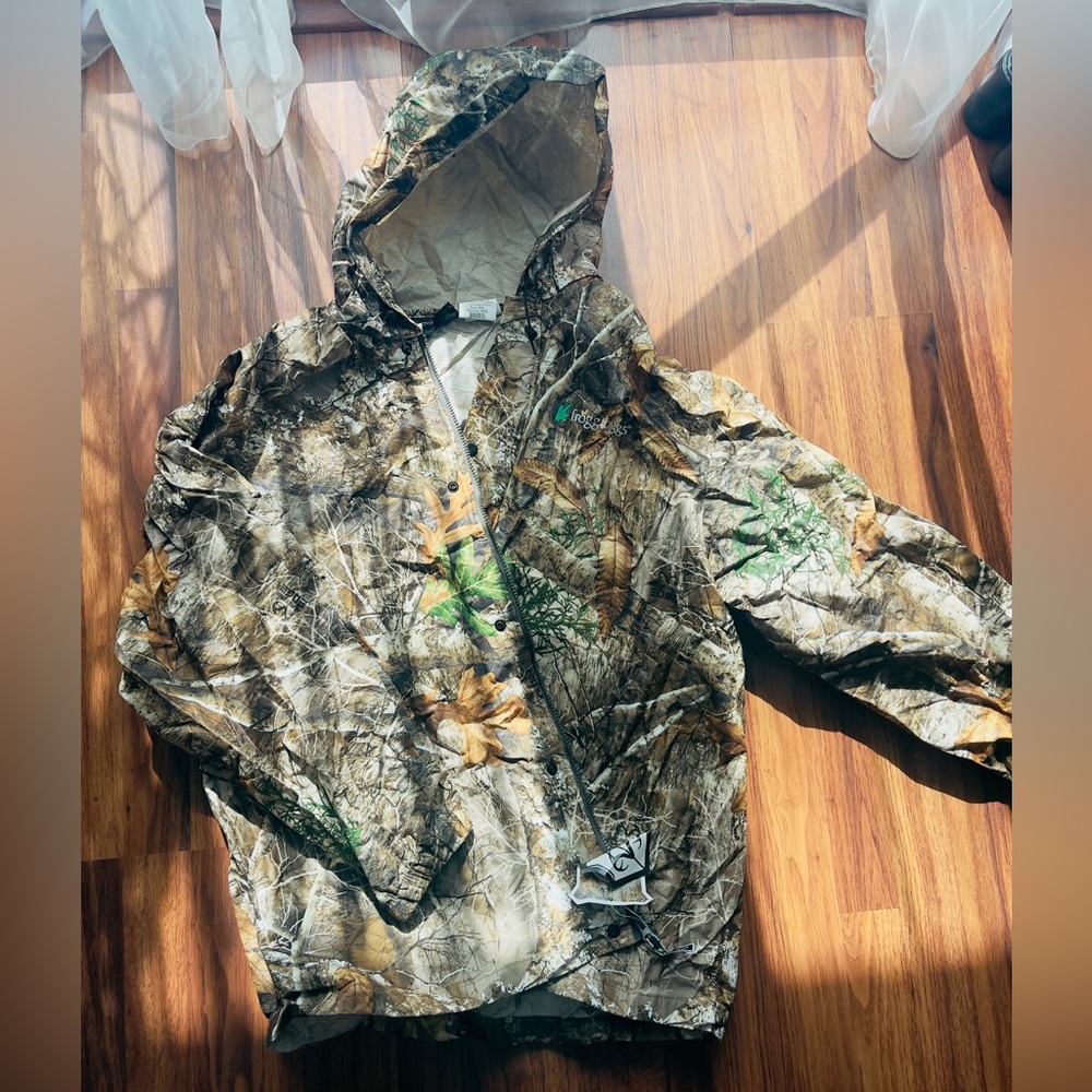 Camouflage Hooded Shirt and pants